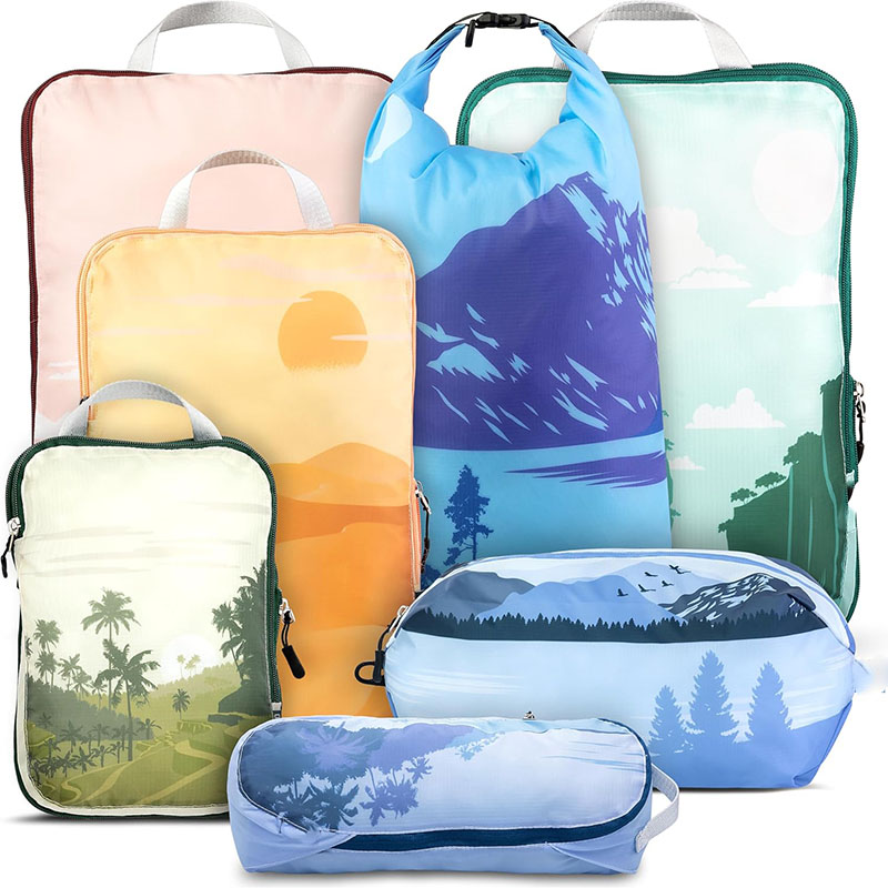 Travel luggaeg organizer bag set