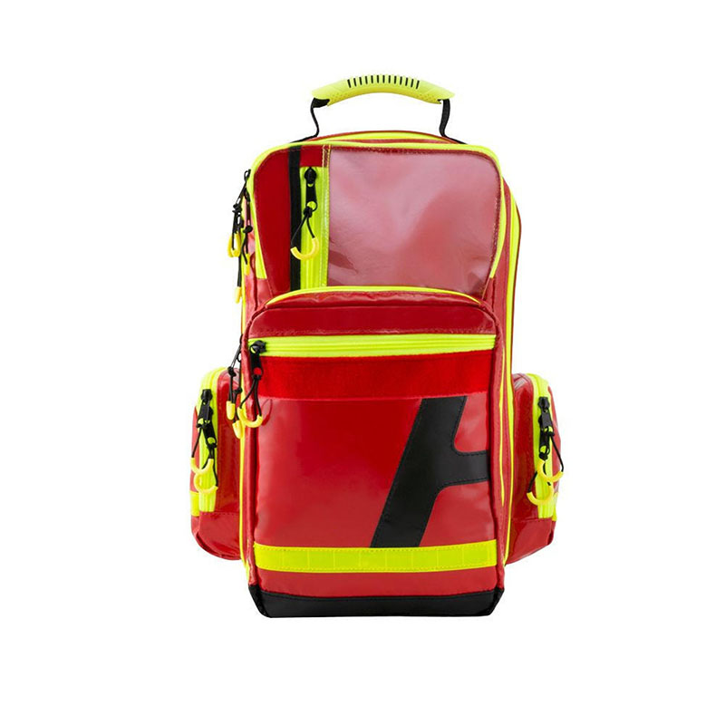 Red large medical backpack