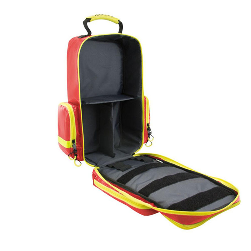 Red large medical backpack