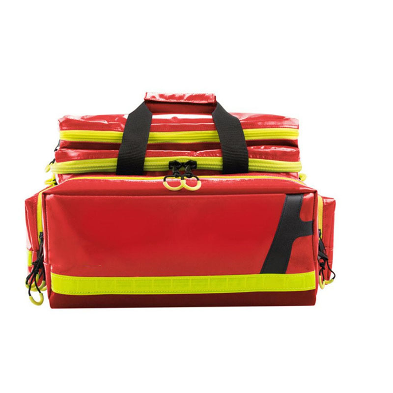 Empty PVC emergency medical bag